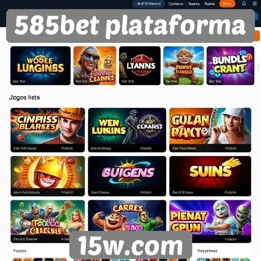 Análise das opções de jogos na 585bet plataforma